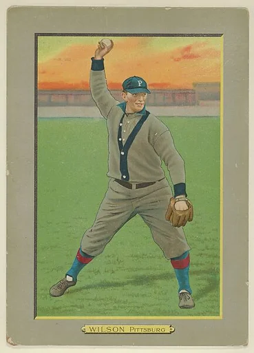 Owen Wilson, Outfielder, Pittsburg Pirates (National League), from Turkey Red Cabinets (T3)