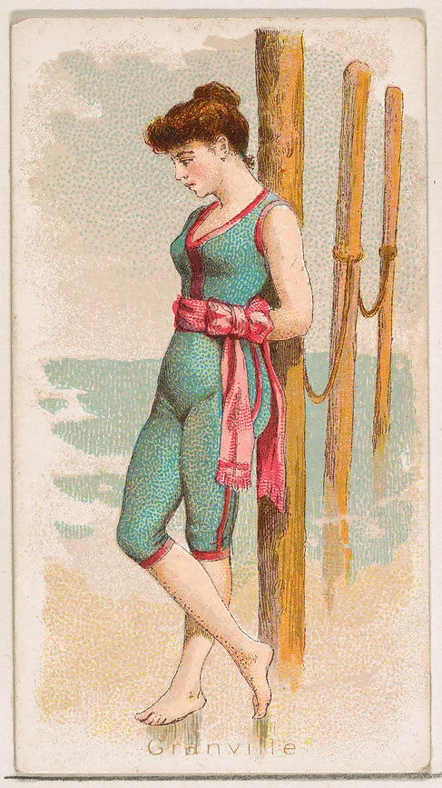 Granville, from the Fancy Bathers series (N187) issued by Wm. S. Kimball & Co. — William S. Kimball & Company
