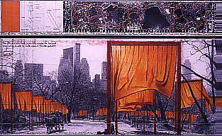The Gates, Project for Central Park, New York City — Christo