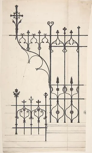 Ornamental Iron Fence Designs, for church