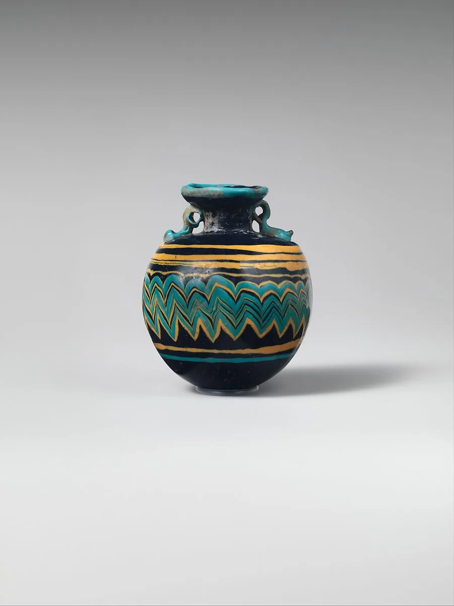 Glass aryballos (perfume bottle) — Unknown