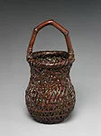 四代早川尚古斎造 提梁花籃|Flower Basket (Hanakago)
