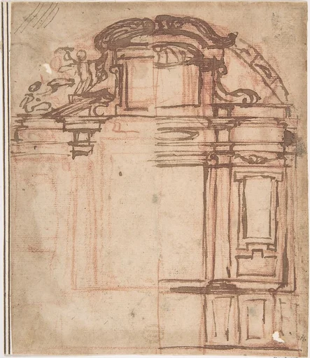 Sketch for Wall Monument