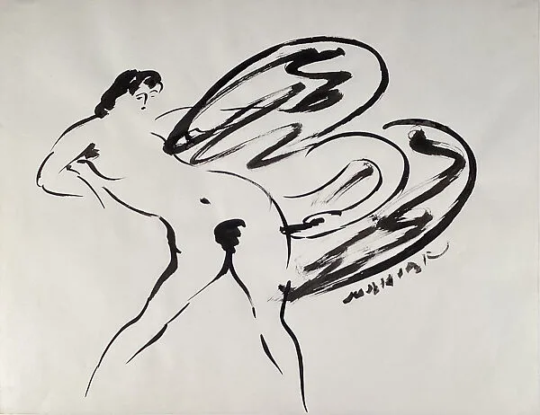Leda and the Swan — Reuben Nakian
