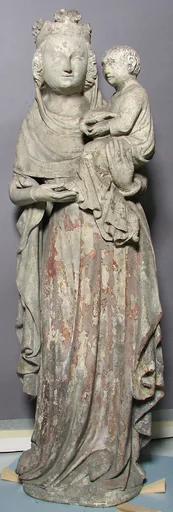 Standing Virgin and Child