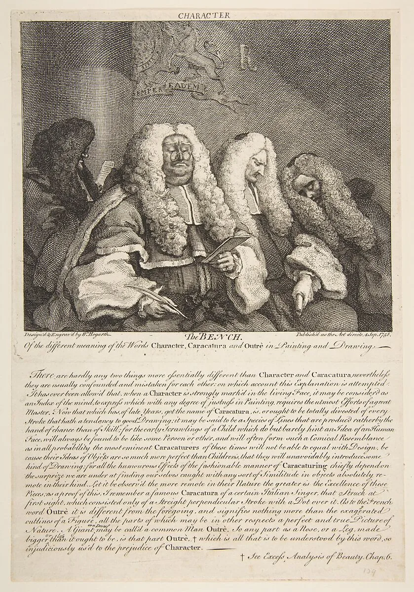 The Bench — William Hogarth