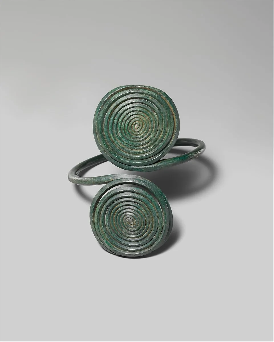Armband with Spirals — Unknown
