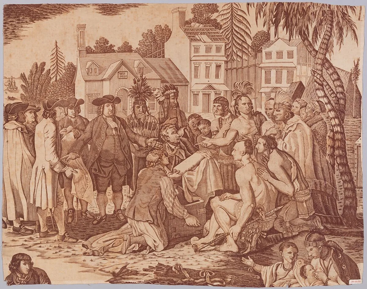 Penn's Treaty with the Indians — Unknown