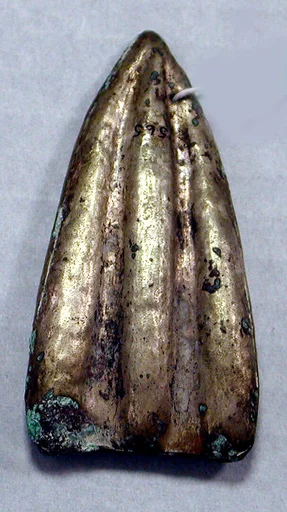 Hammered Silver Petal Ornament