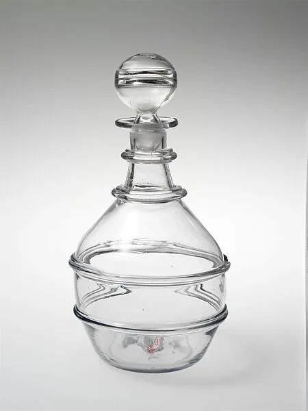 Decanter — South Boston Flint Glass Works