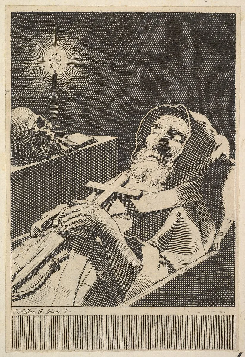 St. Francis de Paul — Claude Mellan