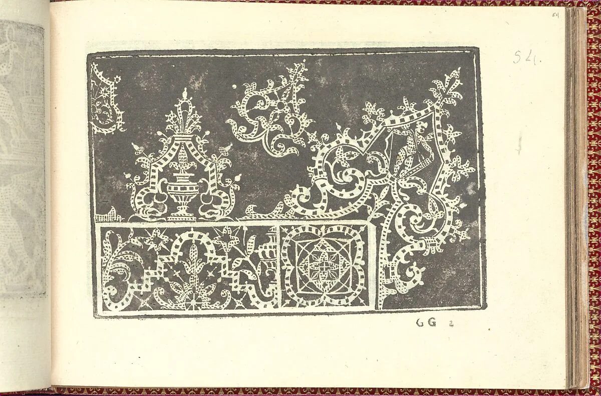 Corona delle Nobili et Virtuose Donne: Libro I-IV, page 54 (recto) — Cesare Vecellio