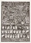 Untitled — Sharon Coplan Hurowitz|Art in America|Universal Limited Art Editions, Inc.|Jasper Johns