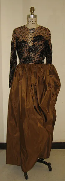 Evening dress — Bill Blass Ltd.