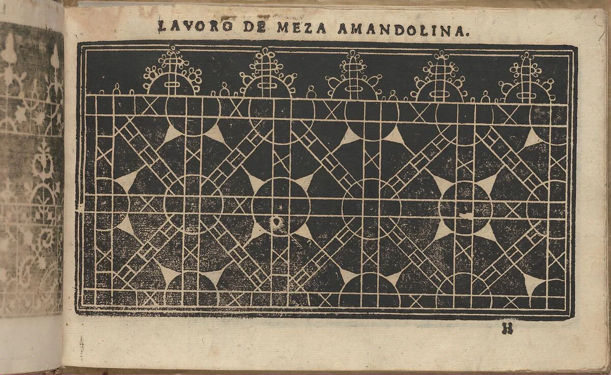 Studio delle virtuose Dame, page 25 (recto) — Isabella Catanea Parasole|Antonio Fachetti