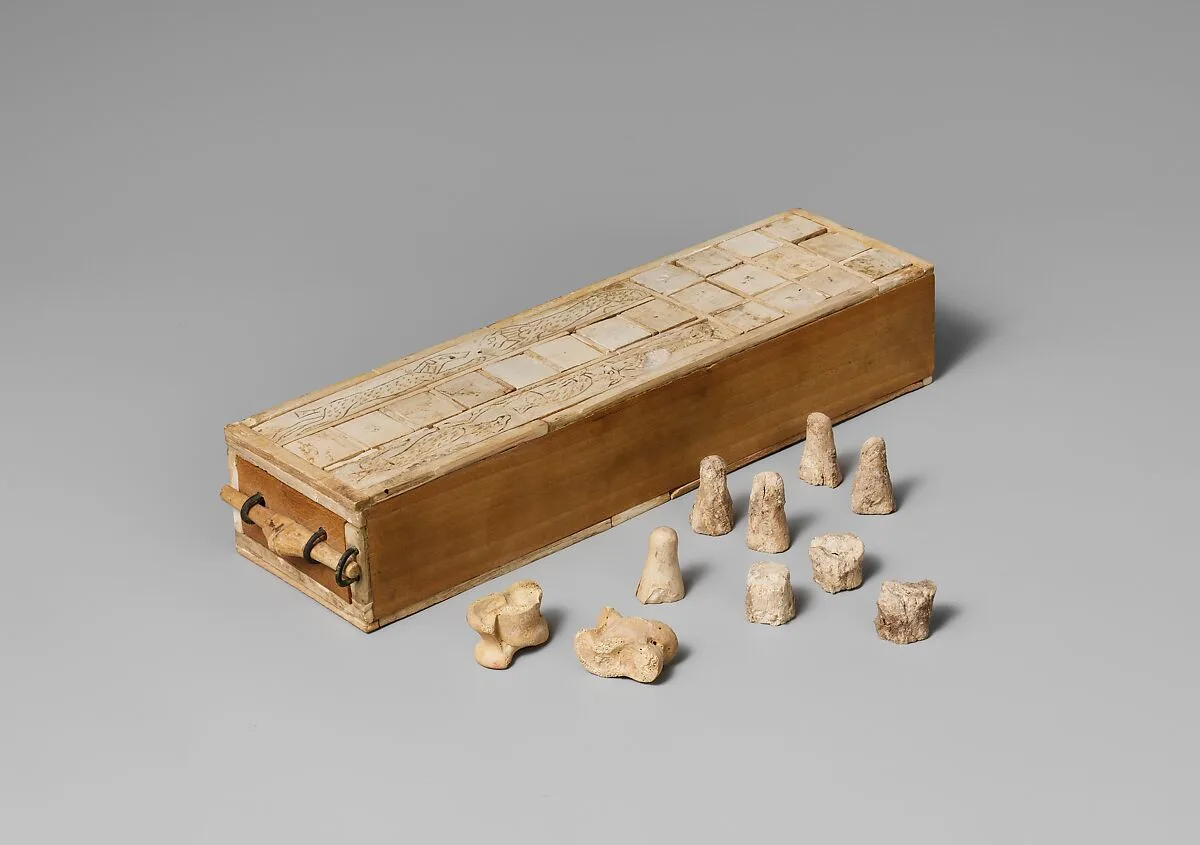 Game Box for Playing Senet and Twenty Squares — Unknown