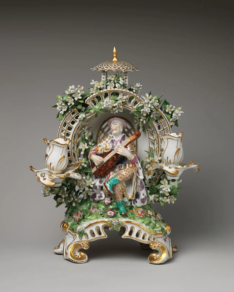 Candelabrum (one of a pair) — Chelsea Porcelain Manufactory