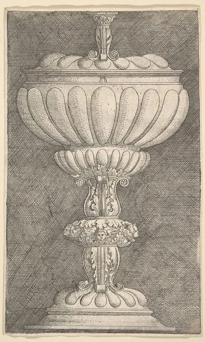 Design for a Covered Goblet — Albrecht Altdorfer