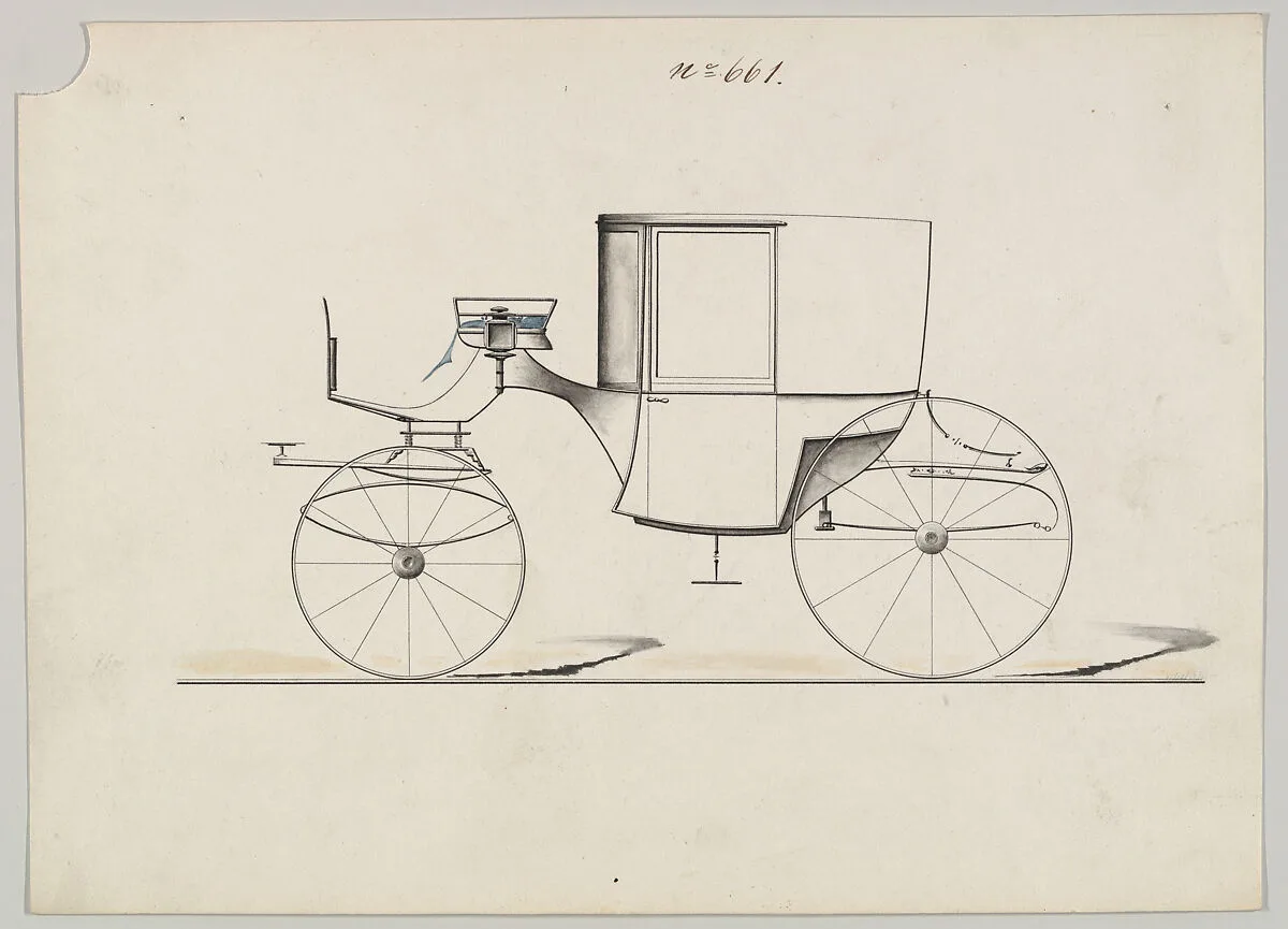 Design for Coupé, no. 661 — Brewster & Co.