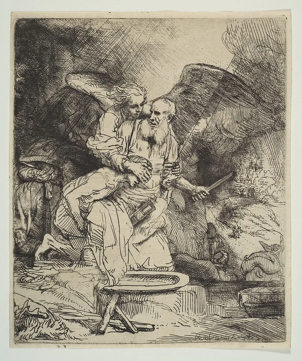 Abraham's Sacrifice — Rembrandt (Rembrandt van Rijn)
