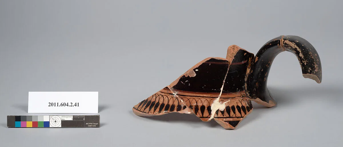 Terracotta fragment of a pelike (jar) — Unknown