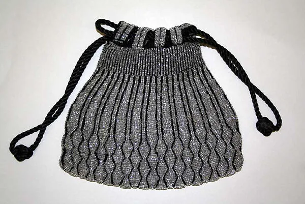 Evening drawstring bag — Unknown