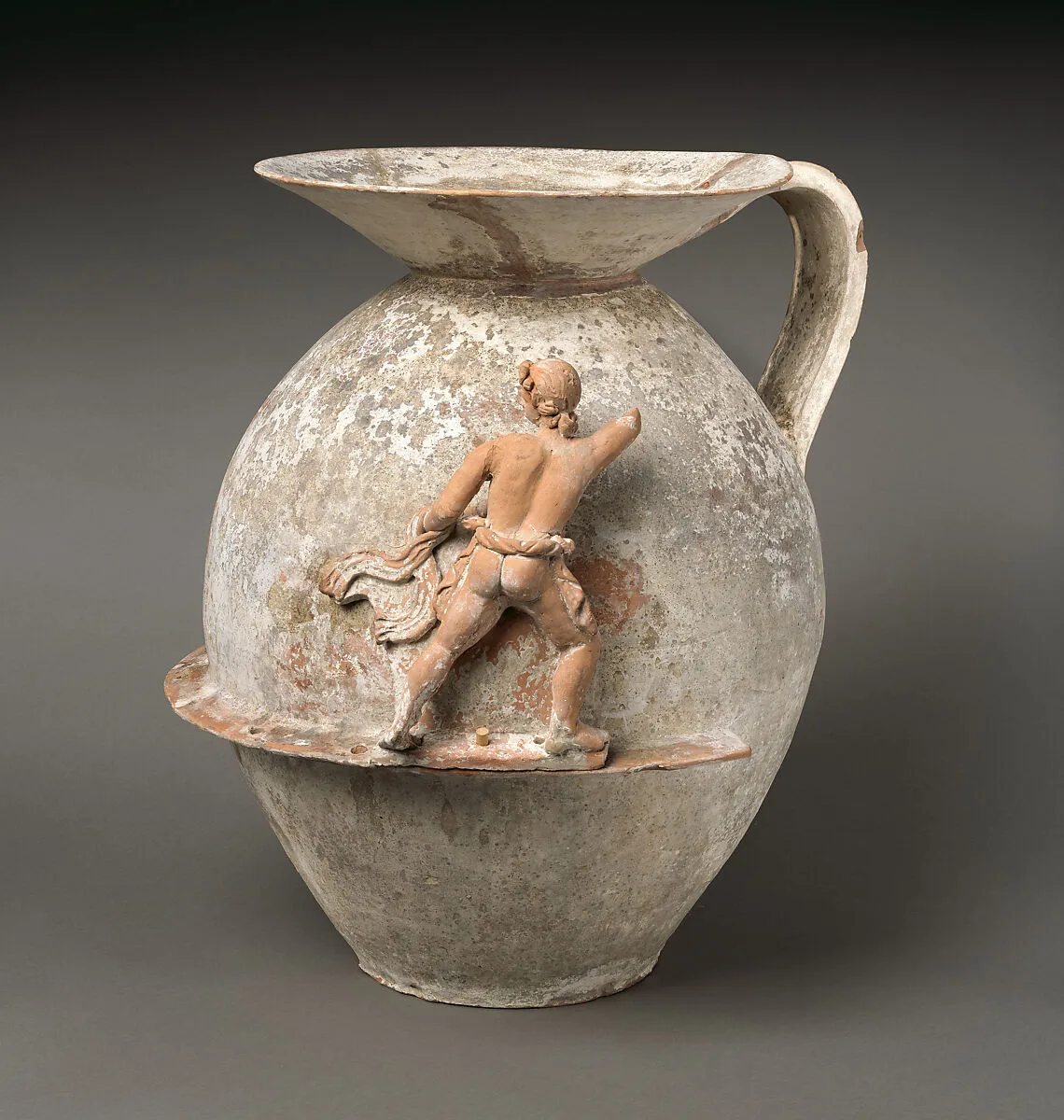 Terracotta funnel-jar — Unknown