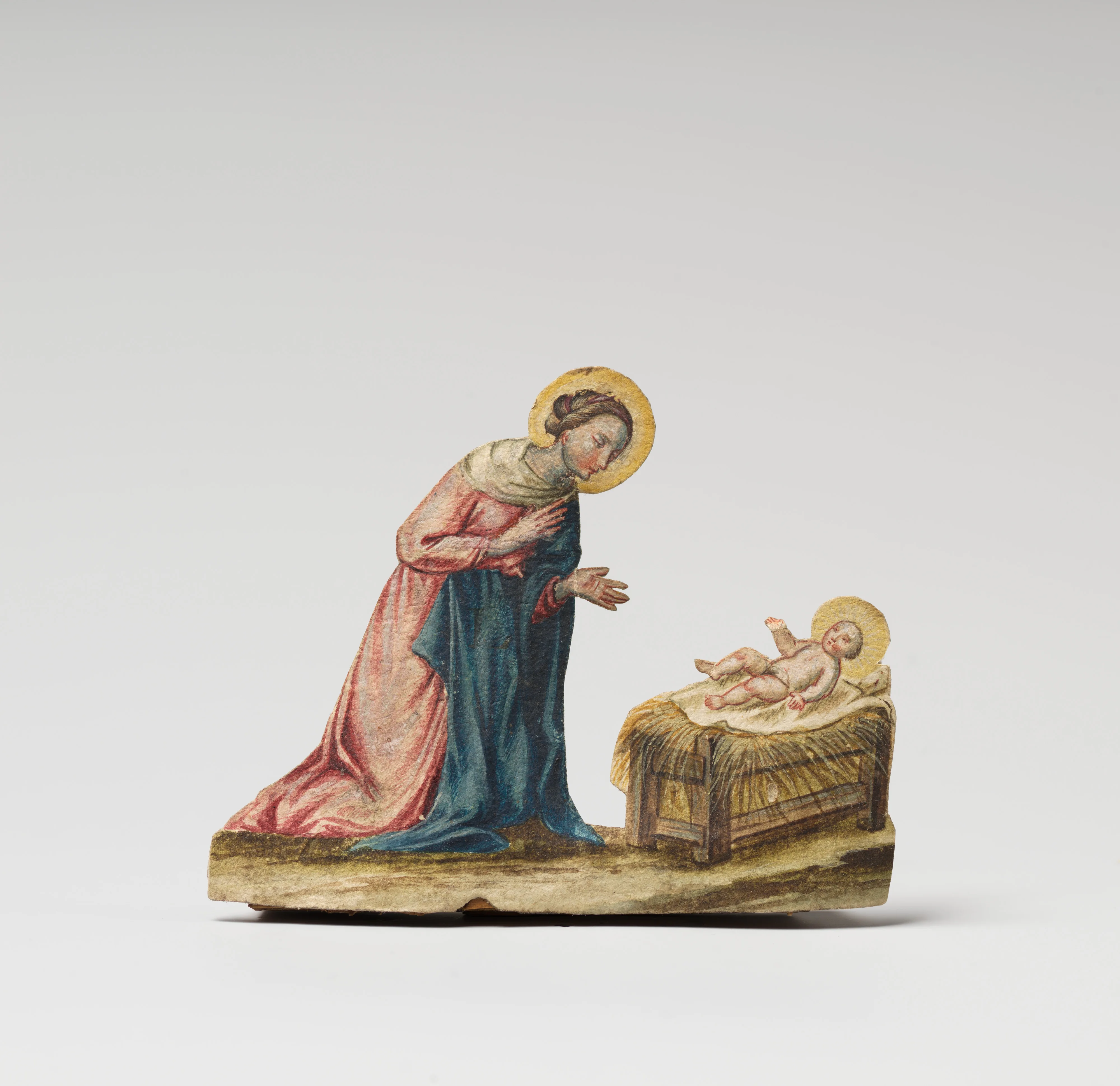 Virgin Mary with Christ in a Manger — Unknown
