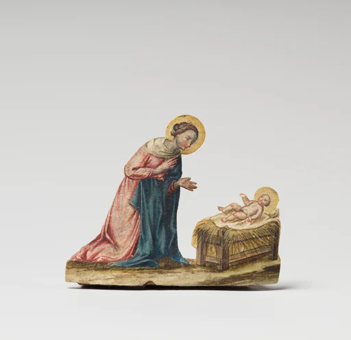 Virgin Mary with Christ in a Manger