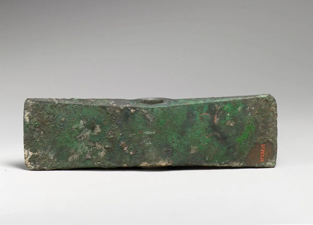 Bronze double axe — Unknown