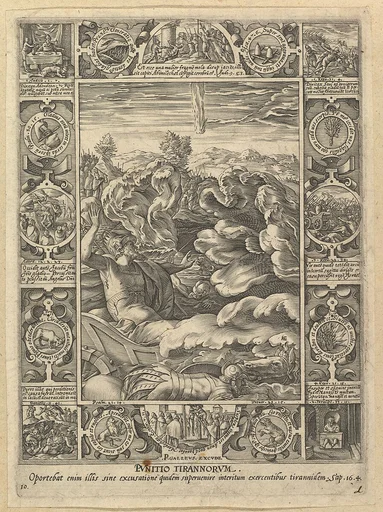 Punitio Malorum, from "Allegories of the Christian Faith, from Christian and Profane Allegories"