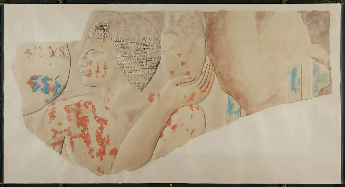 Offering Bearer, Pyramid Temple of Senwosret I — Unknown Copyist
