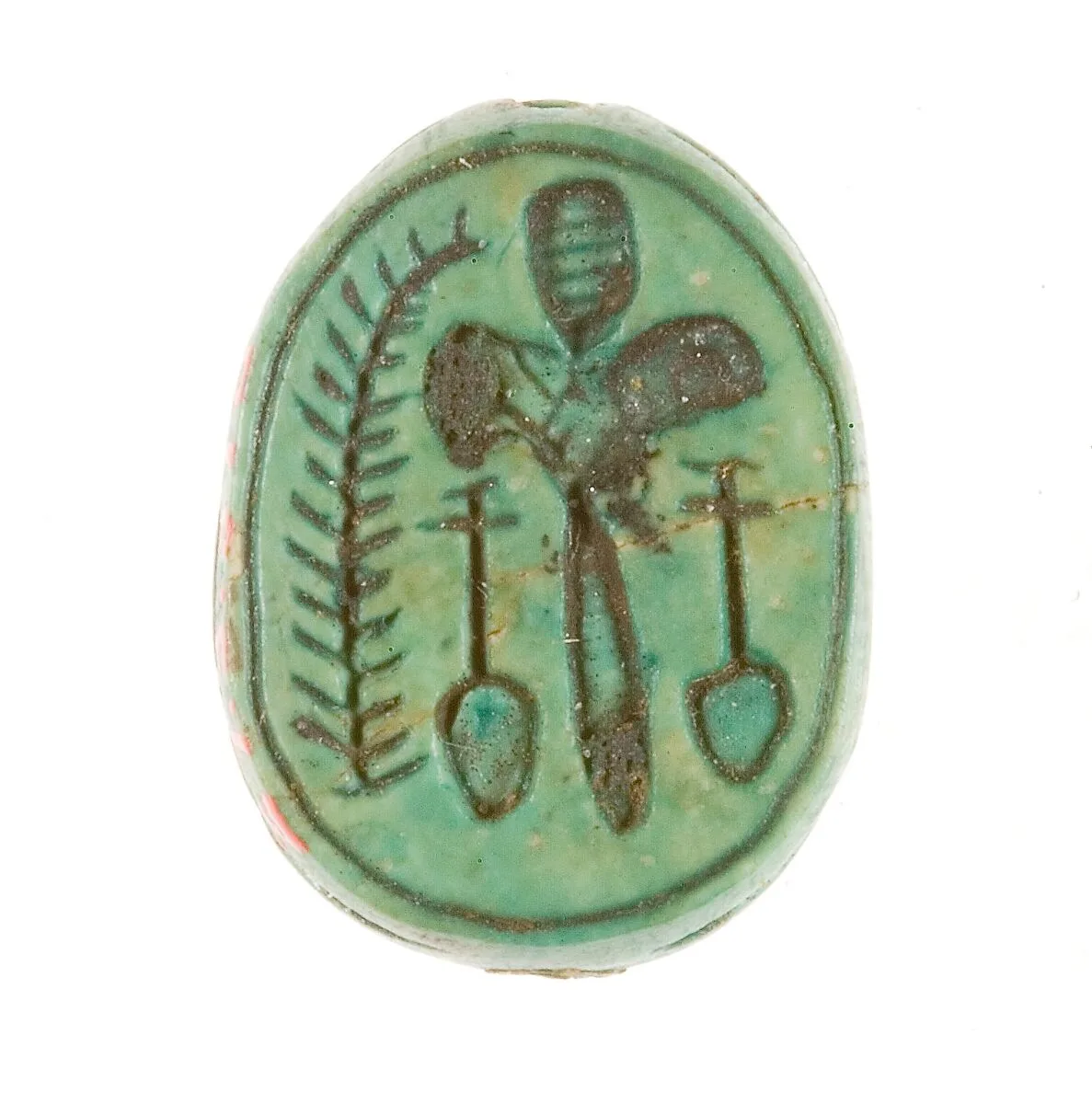 Scarab Inscribed with a Hieroglyphic Motif — Unknown