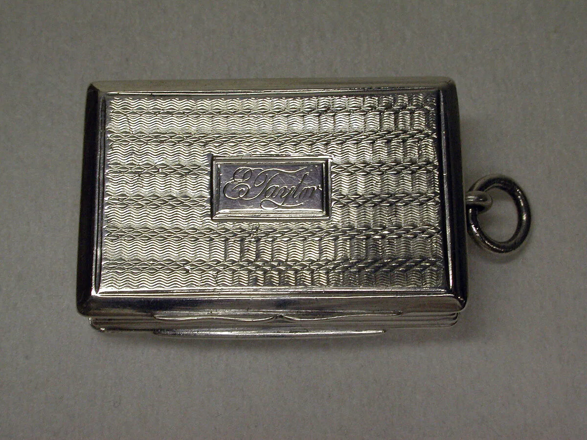 Vinaigrette box — Thomas Shaw