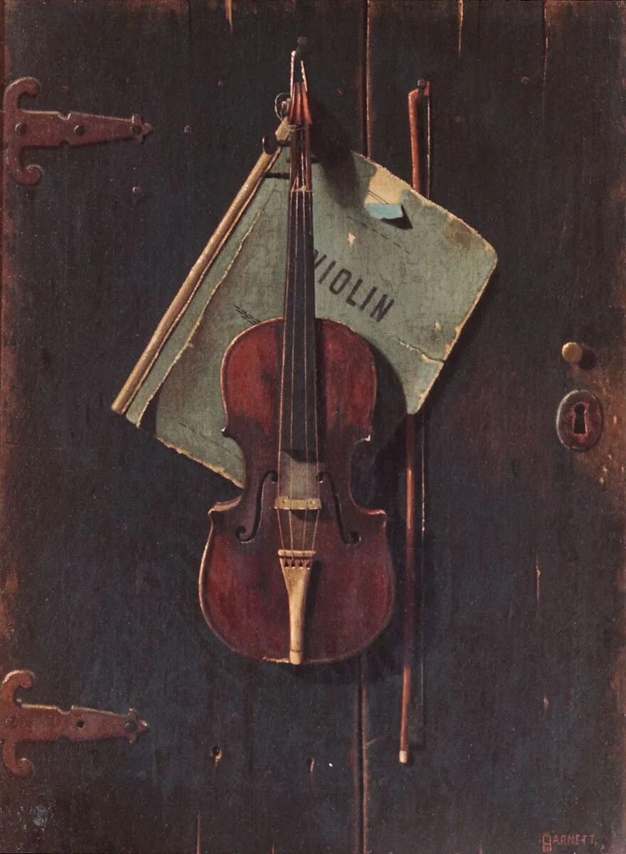 The Old Cremona — John F. Peto