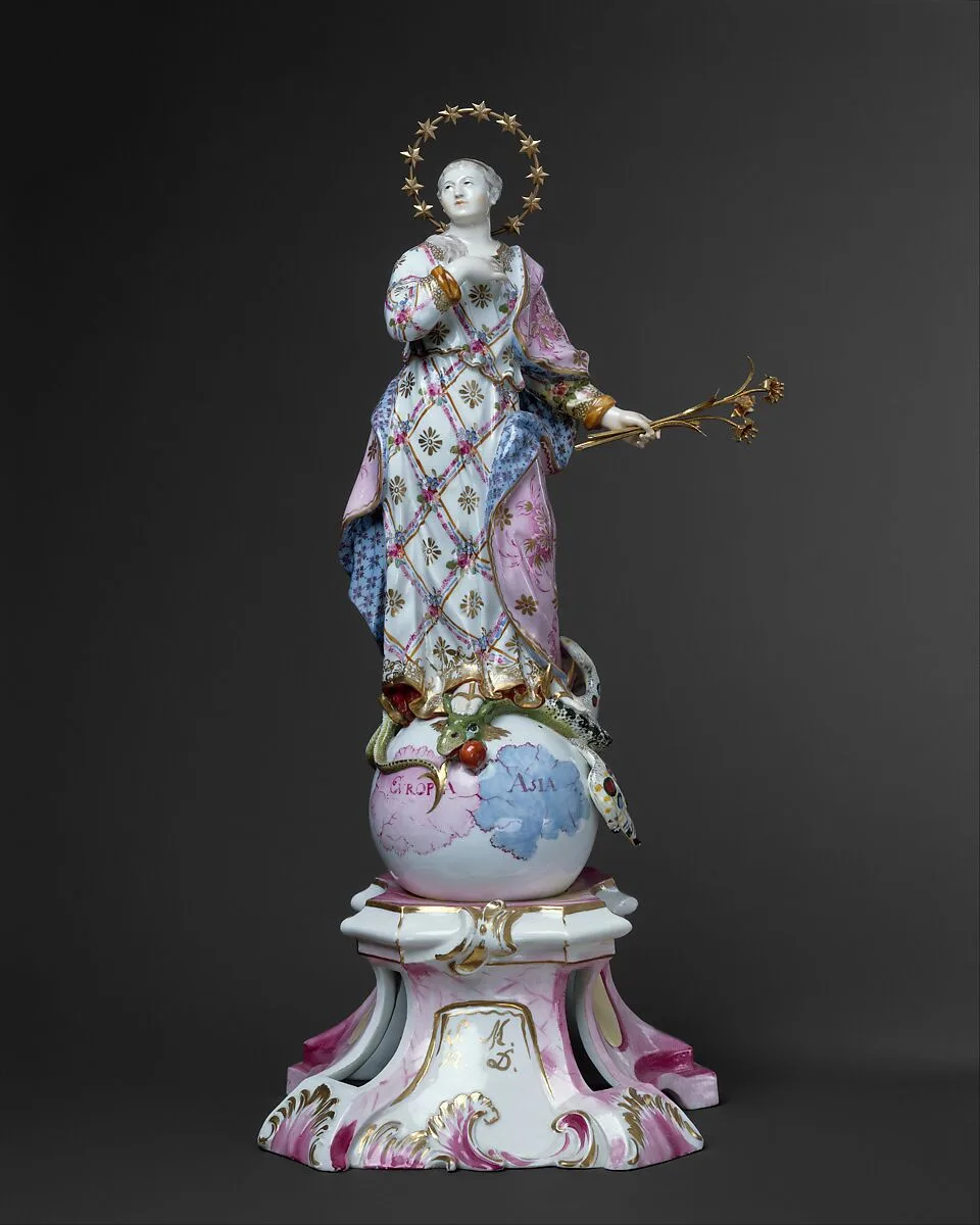 Virgin of the Immaculate Conception — Wenzel Neu|Fulda Pottery and Porcelain Manufactory