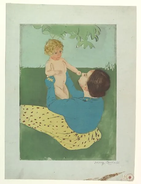 Under the Horse Chestnut Tree — Mary Cassatt