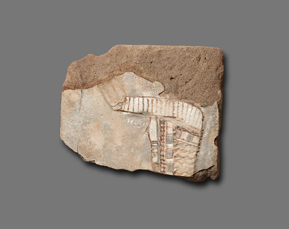 Tile depicting Foreigners — Unknown