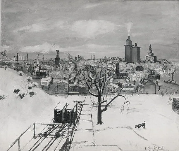 Kalamazoo in Winter — Philip Evergood