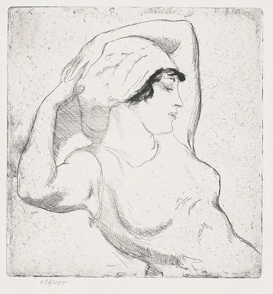 Female Figure (Frauengestalt) — Emil Orlik