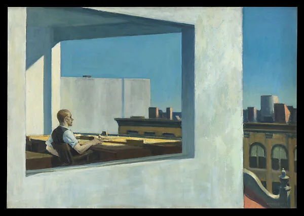 Office in a Small City — Edward Hopper