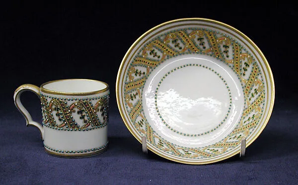 Cup and saucer — Sèvres Manufactory