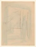 Preparatory sketch for paintings depicting the history of the Crown of the Andes — Gordon E. Paxson