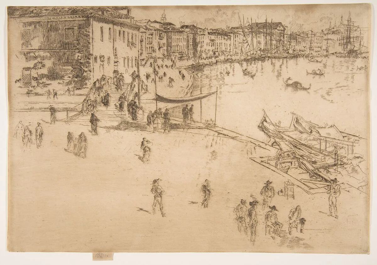 The Riva, No. 2 — James McNeill Whistler