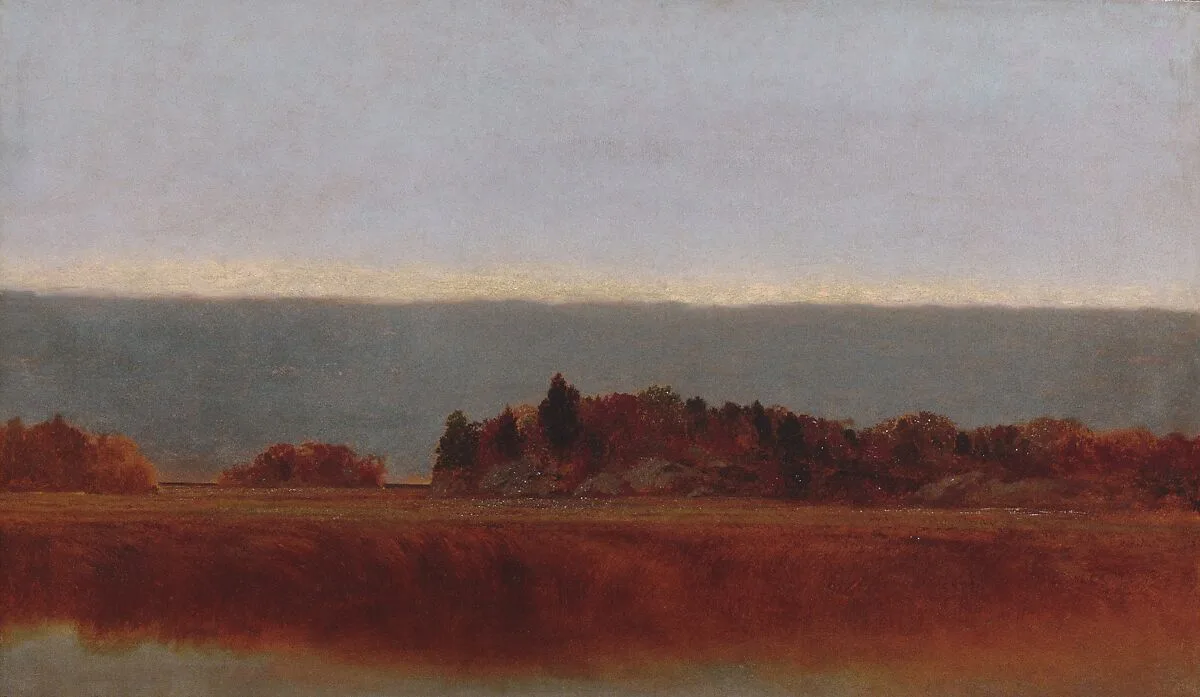 Salt Meadow in October — John Frederick Kensett