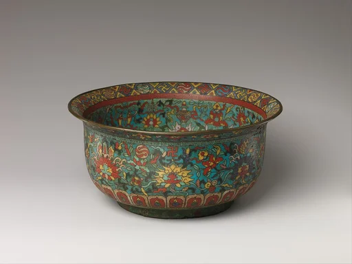 明萬曆 掐絲琺瑯雜寶紋碗|Bowl with auspicious symbols