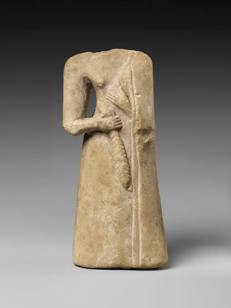 Standing female figure — Unknown