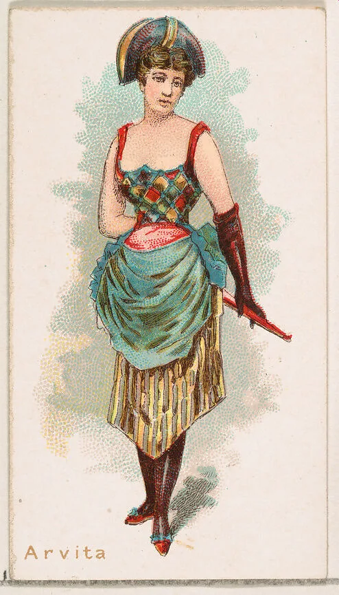 Arvita, from the Ballet Queens series (N182) issued by Wm. S. Kimball & Co. — William S. Kimball & Company