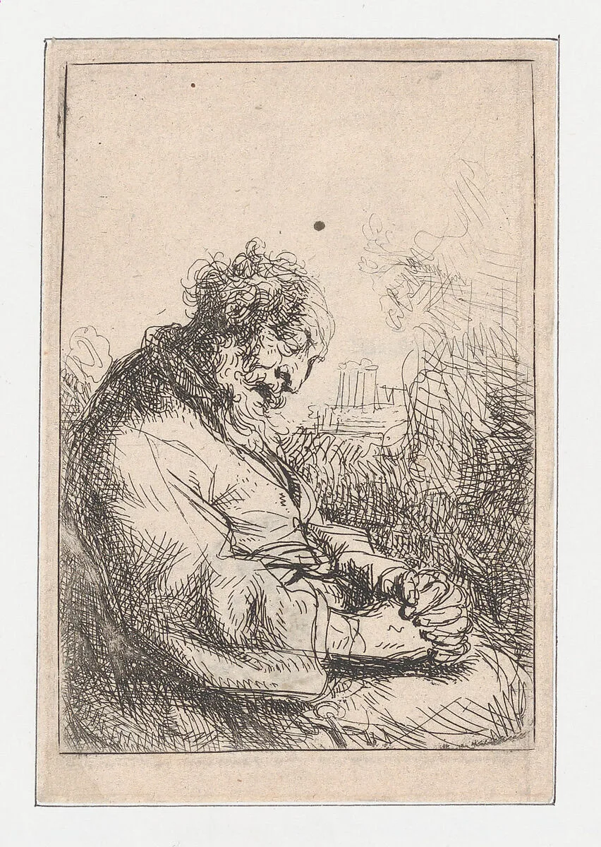 Sleeping Man — Jan Lievens