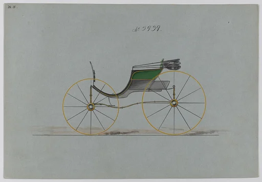 Design for a Britton Wagon, no. 3939